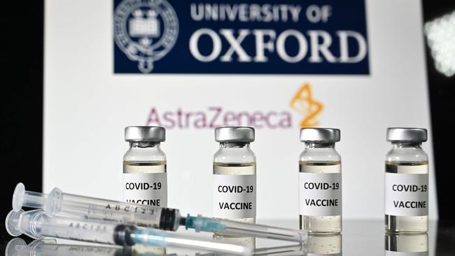 The Oxford/AstraZeneca vaccine is showing promise in the elderly. Picture: AFP