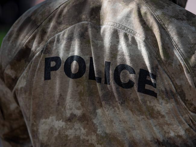 Generic NT Police imagery TRG.  Photograph: Che Chorley