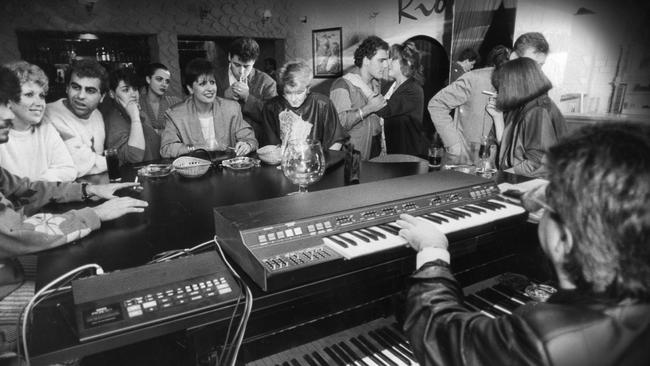 A shot inside Adelaide’s Rio nightclub from 1986.