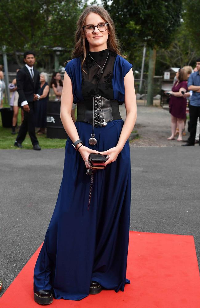 Samantha Antwis at Nambour State College School Formal. Picture: Patrick Woods.