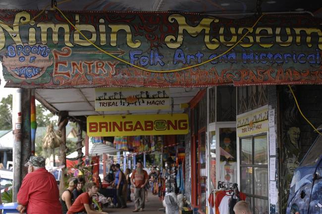 Cullen Street, Nimbin. Photo The Northern Star Archives. Picture: The Northern Star Archives