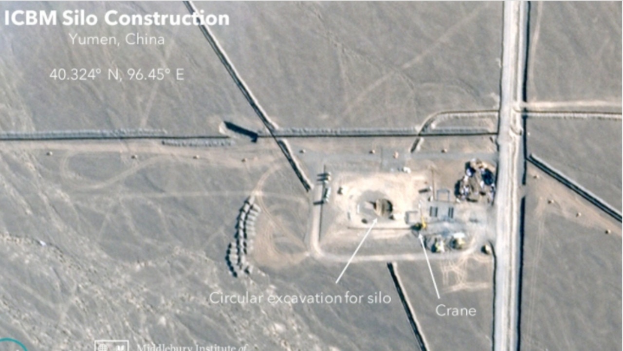 The first missile silo site identified earlier this month, home to 119 new ICBM silos