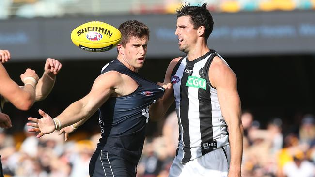 Collingwood and Carlton will square off on Thursday night. Picture: Getty Images