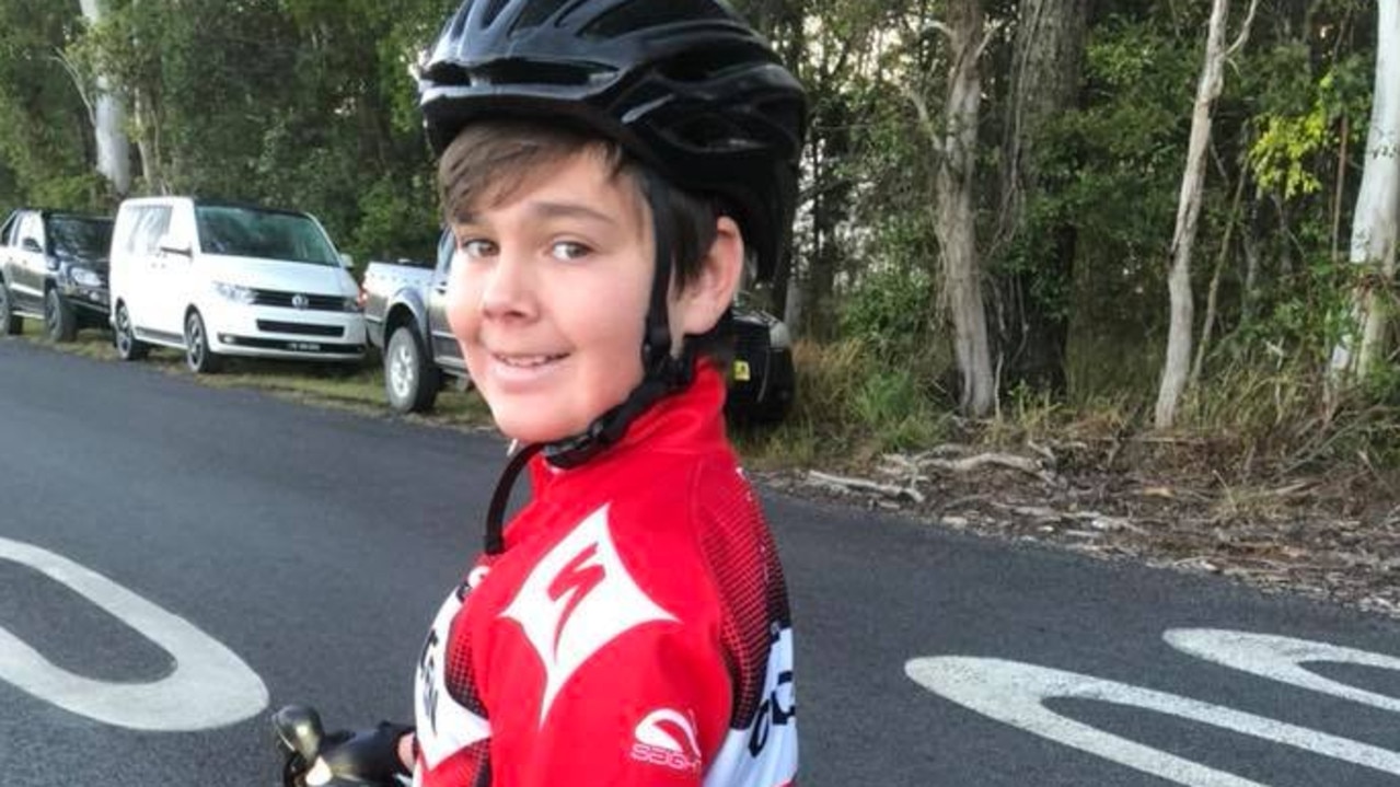 Noah, 15, was a cyclist and young football player. Picture: Supplied