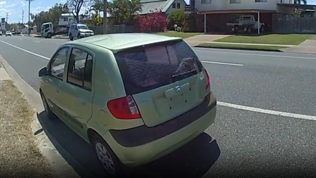 The green Hyundai Getz police are seeking information in relation to the homicide of Anuisha Bone.