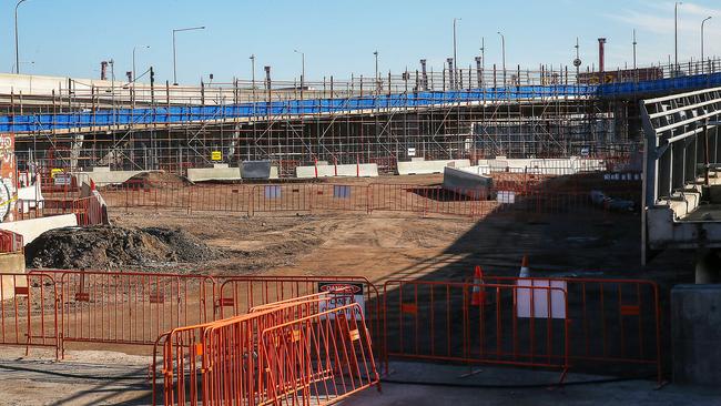Transurban now heading to the Supreme Court as its building contractors seek to tear up their contract. Picture: Ian Currie