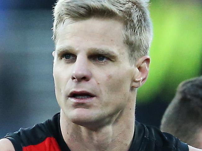 Nick Riewoldt St Kilda captain leaves the ground after the teams loss. North Melbourne V St Kilda at Blundstone Arena. Picture Nikki Davis-Jones