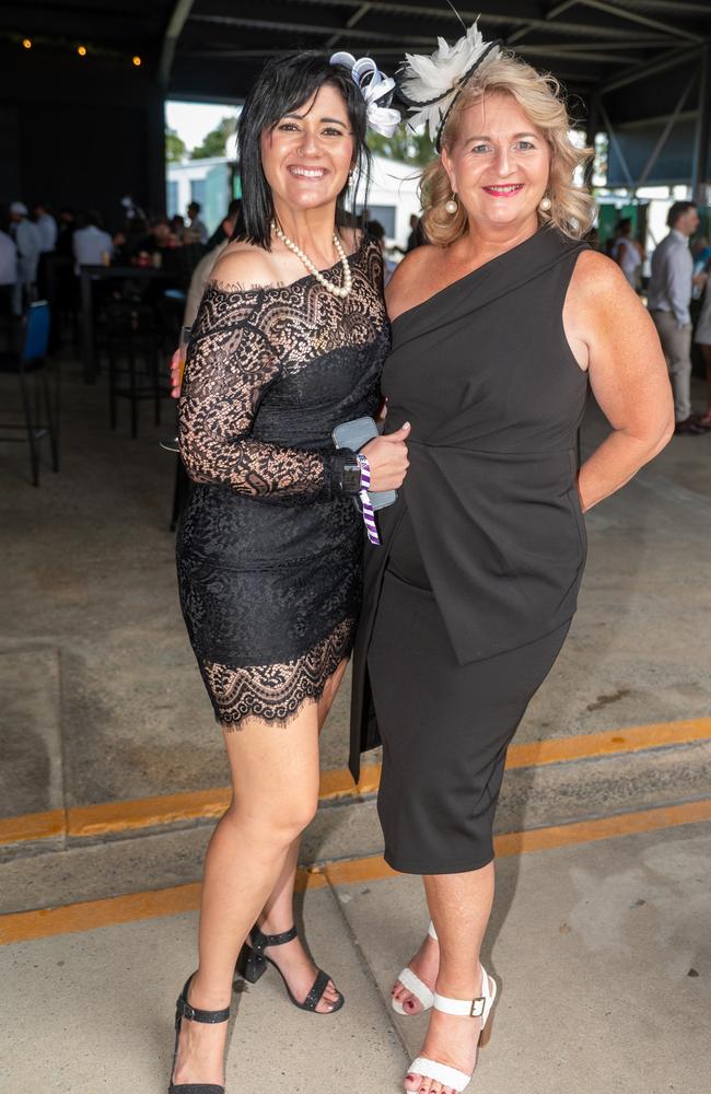 Shannyn Stevens and Diana Stevens at NQ Classic Derby Day Mackay Turf Club Saturday 30 September 2023 Picture: Michaela Harlow