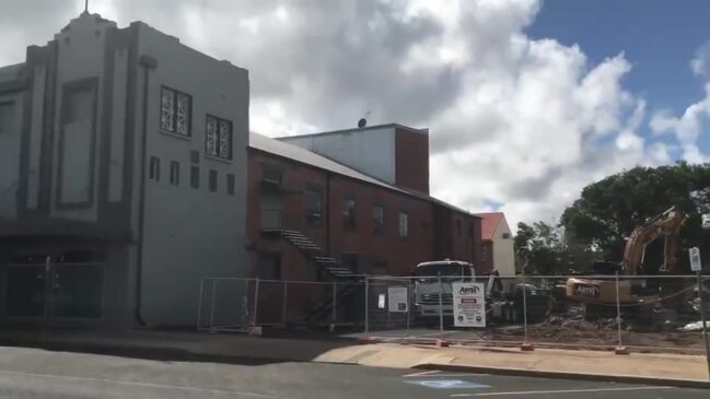 Buildings demolished in Bundaberg CBD