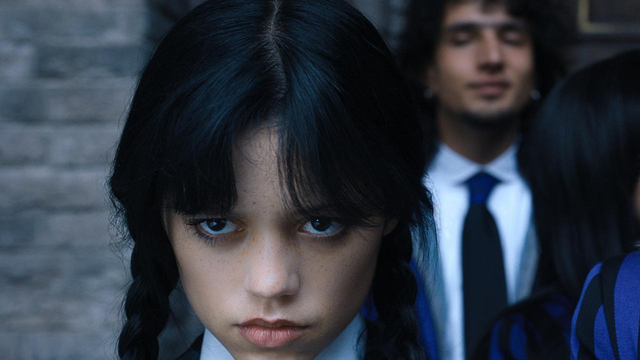 Jenna Ortega as Wednesday Addams. Picture: Netflix