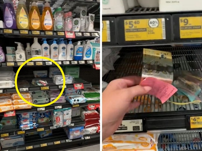 'She deserved the purse' Nice supermarket trend turns feral. Picture: TikTok