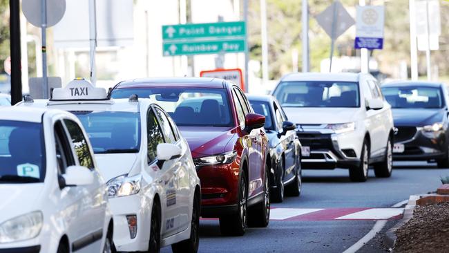 From 1am on Wednesday, people living in the Bourke Shire, Broken Hill, Kyogle, Lismore, Richmond Valley and Unincorporated Far West regions were added back to Queensland’s non-restricted zone. Picture: Nigel Hallett