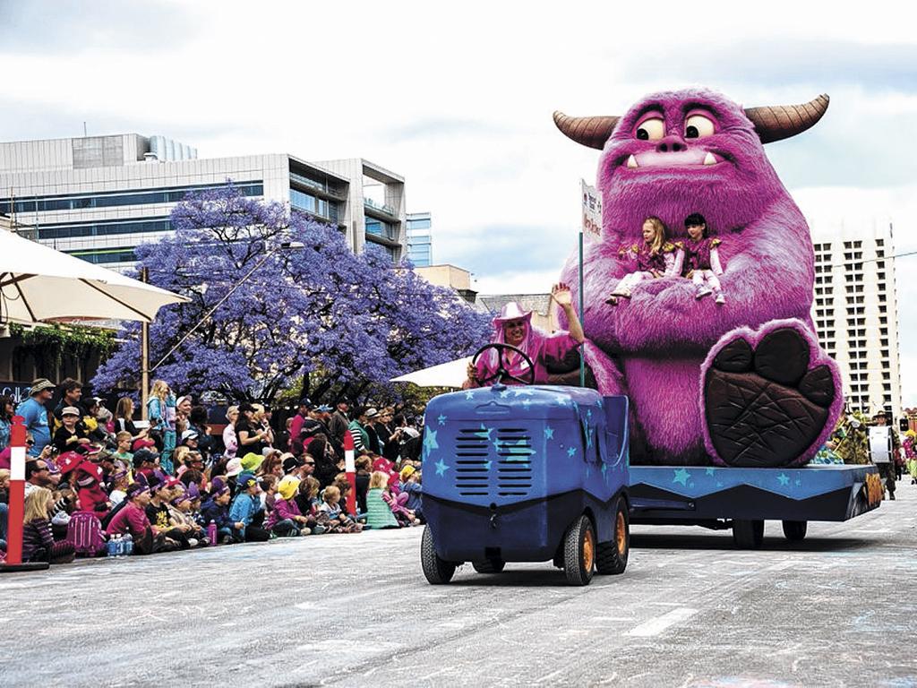 Adelaide Christmas Pageant Float Guide National Pharmacies The Mercury