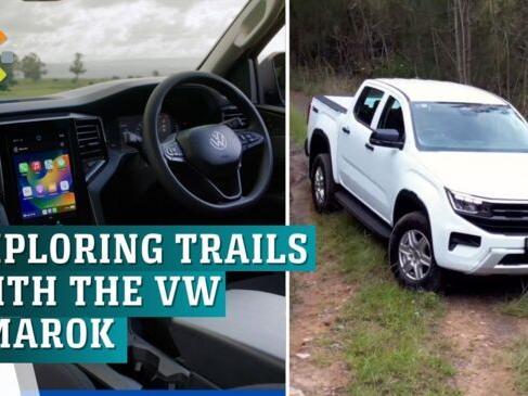 Exploring trails with the VW Amarok