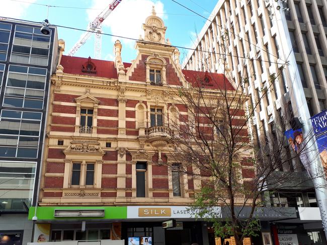 The Roche family has owned the heritage-listed building at 150-154 Rundle Mall for more than 70 years.