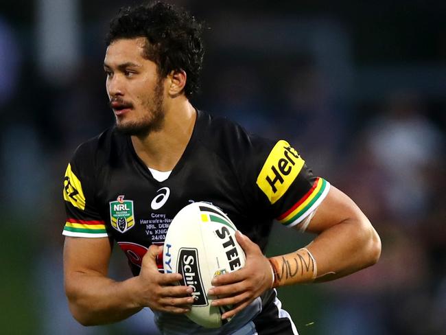 Panthers rookie Corey Harawira-Naera is built for SuperCoach. Picture: Gregg Porteous