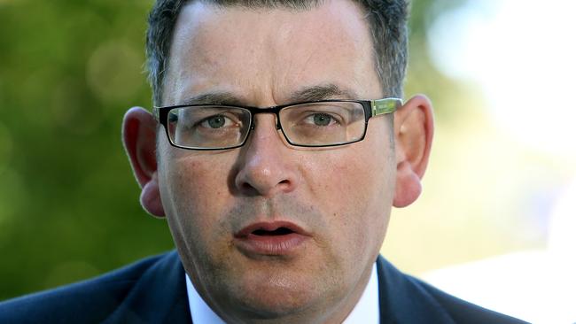 Victorian Premier Daniel Andrews took to popular website reddit to announce the new map. Picture: Kym Smith