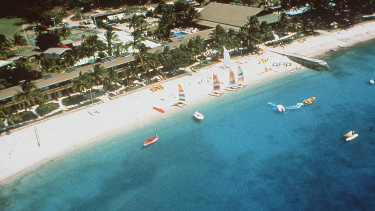 An Aerial view of South Molle Island in March 1996.