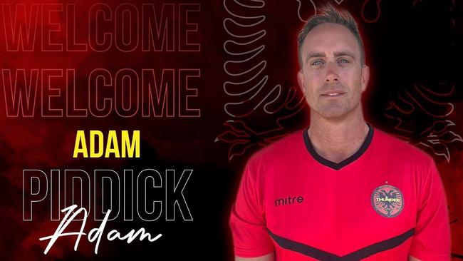 New Dandenong Thunder coach Adam Piddick.