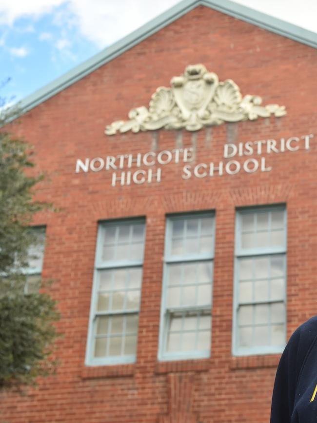 Northcote High asked for the support of parents to enforce the ban.