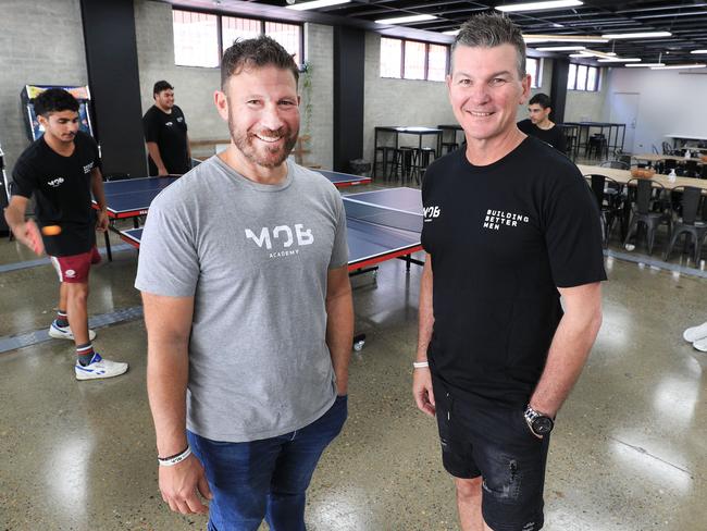 MOB Academy founder Marco Renai and Jason Sessarago has been named the 2023 Gold Coast Australian of the Year. Photo: Scott Powick