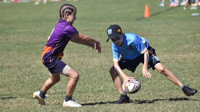 Queensland Representative School Sport state 10-12 years touch championships, Sunshine Coast versus Peninsula at Cyril Connell Fields, Rockhampton, on June 7, 2024.