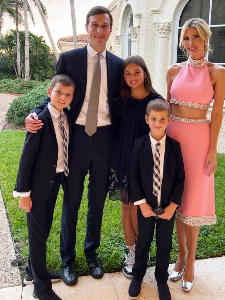 The pair share three children. Picture: Instagram/IvankaTrump