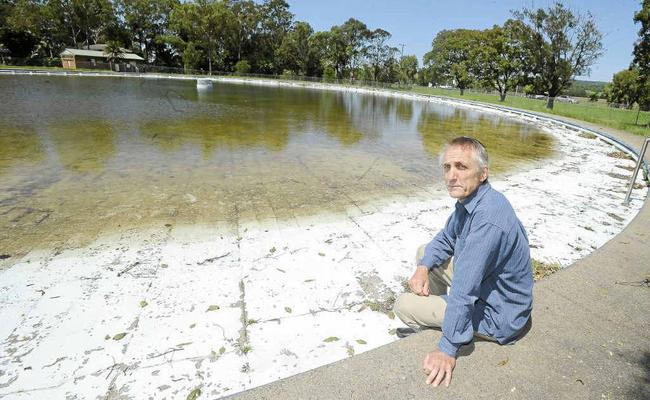 Lismore Lake Pool Action Group public relations officer Tony Beard is calling on council to view the pool as a tourist attraction. Picture: Cathy Adams