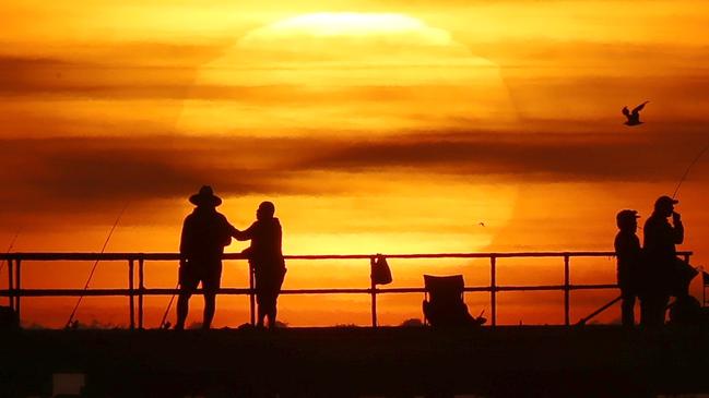 A sunny 28C expected on Thursday is forecast to soar to a scorching 42C on Friday. Picture: AAP