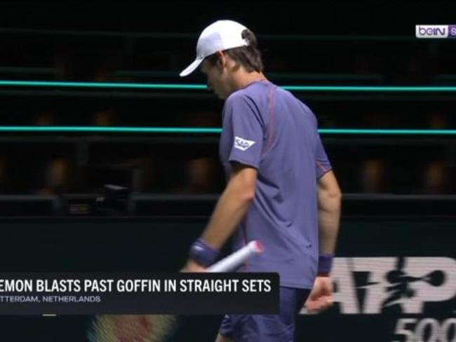 Demon dominates Goffin in straight sets