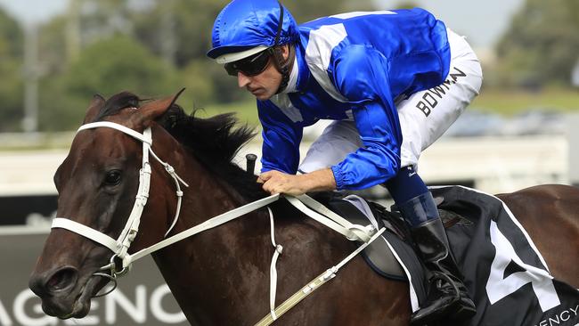 Winx extended her winning sequence to 32 with victory in the George Ryder Stakes last start. Picture: Getty Images 