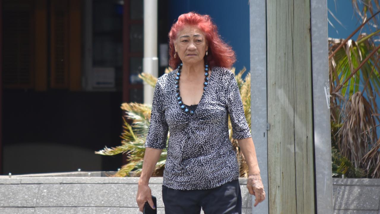 Aleipatalemele Se'U leaving the Toowoomba court house on Tuesday, January 16, 2024.