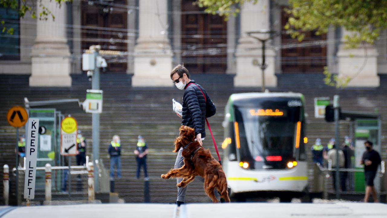 Melbourne has now spent more time in lockdown than any other city in the world. Picture: Andrew Henshaw/NCA NewsWire