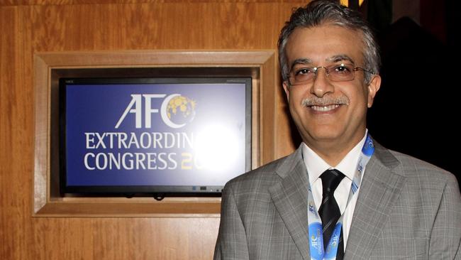 Sheik Salman bin Ibrahim Al-Khalifa is seeking re-election as AFC president.