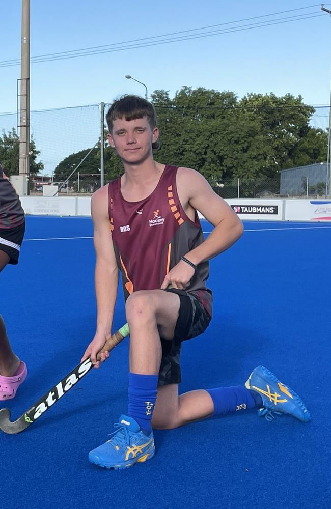 Finn O'Neill plays for Commercials’ division 1 men’s team in Townsville Picture: Nic Darveniza