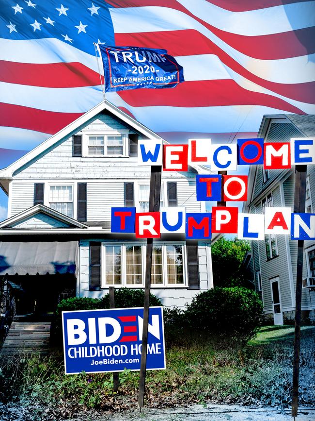 Judging by the yard sign metric, Joe Biden doesn’t have a lot of support in the crucial swing state of Pennsylvania. TERRY PONTIKOS