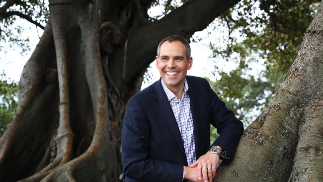 4/12/18: Channel 9's new favourite anchor with big things ahead - Brenton Ragless at Millers Pt in Sydney. John Feder/The Australian