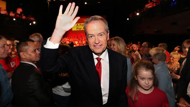 Labor and the Coalition are neck-and-neck on primary votes in the latest Newspoll but the Opposition is ahead on a two-party preferred basis. Picture: Kym Smith