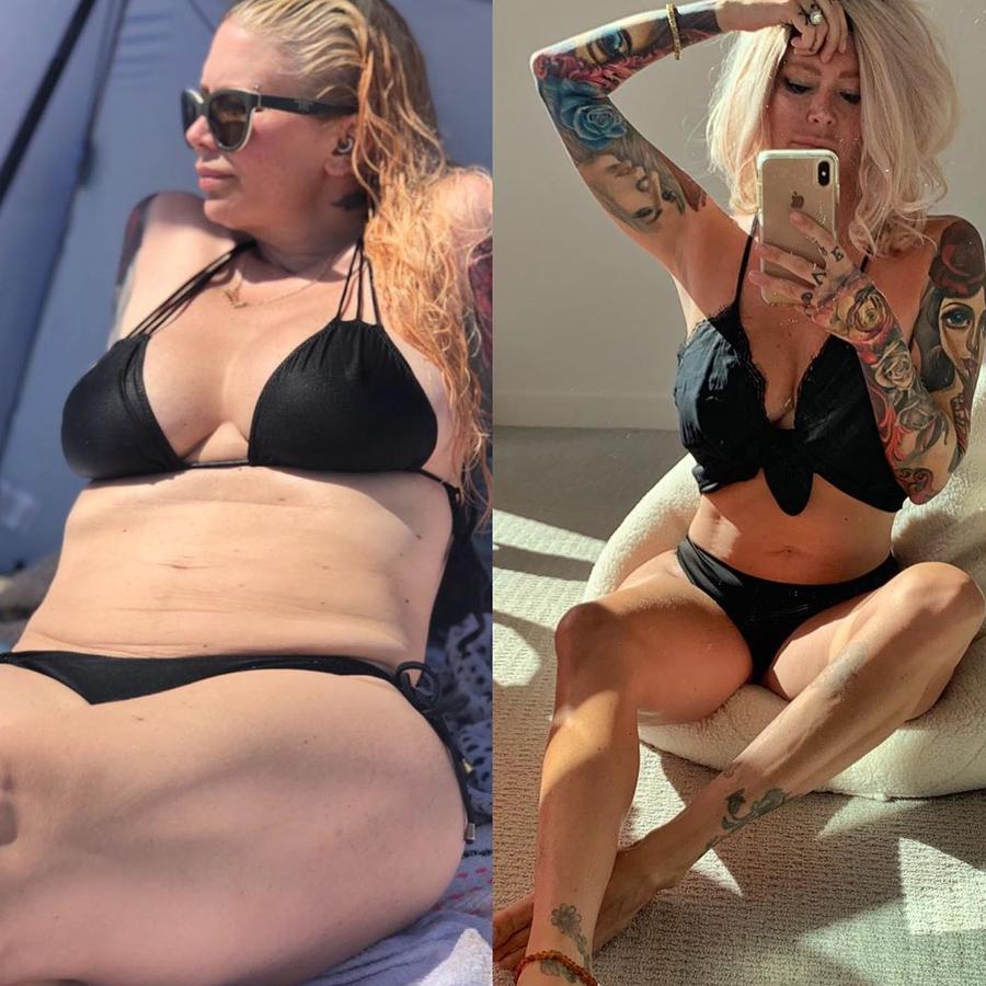 Before After - Porn star defends photo showing off 40kg weight loss | news.com.au â€”  Australia's leading news site