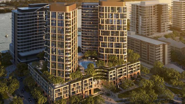 Brookfield is selling its two sites in Hamilton, Brisbane for more than $100m.