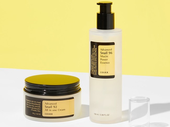 The best-selling CosRx snail mucin line is 25 per cent off. Picture: Supplied.