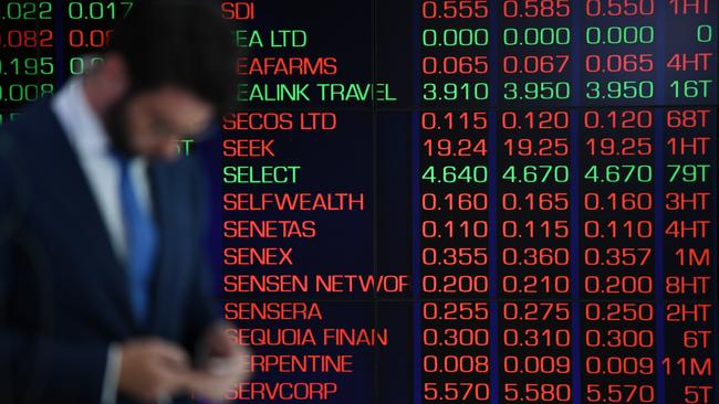 Stock market: Aussie share market loses $85bn | news.com.au — Australia ...