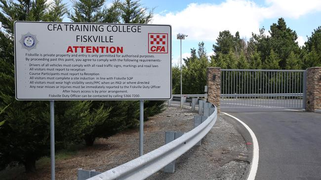 The CFA training college in Fiskville was closed in 2015. Picture: Ian Currie