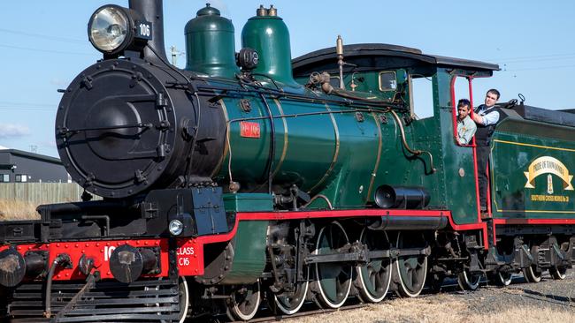 The "Pride of Toowoomba" will depart from the DownsSteam Tourist Railway and Museum on Sunday, for two runs to Wyreema. Picture: Bev Lacey