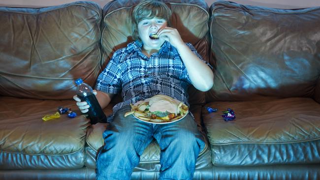 Society has changed, so it is not simply a case of parents ensuring children eat less junk food and play outside more. Picture: istock