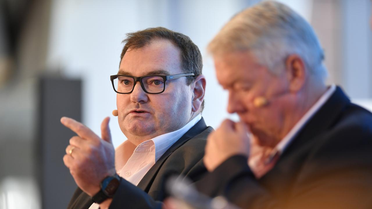 Mark Mason of TSBE on the panel at the Future Toowoomba lunch at Wellcamp Airport, Friday, December 3, 2021. Picture: Kevin Farmer