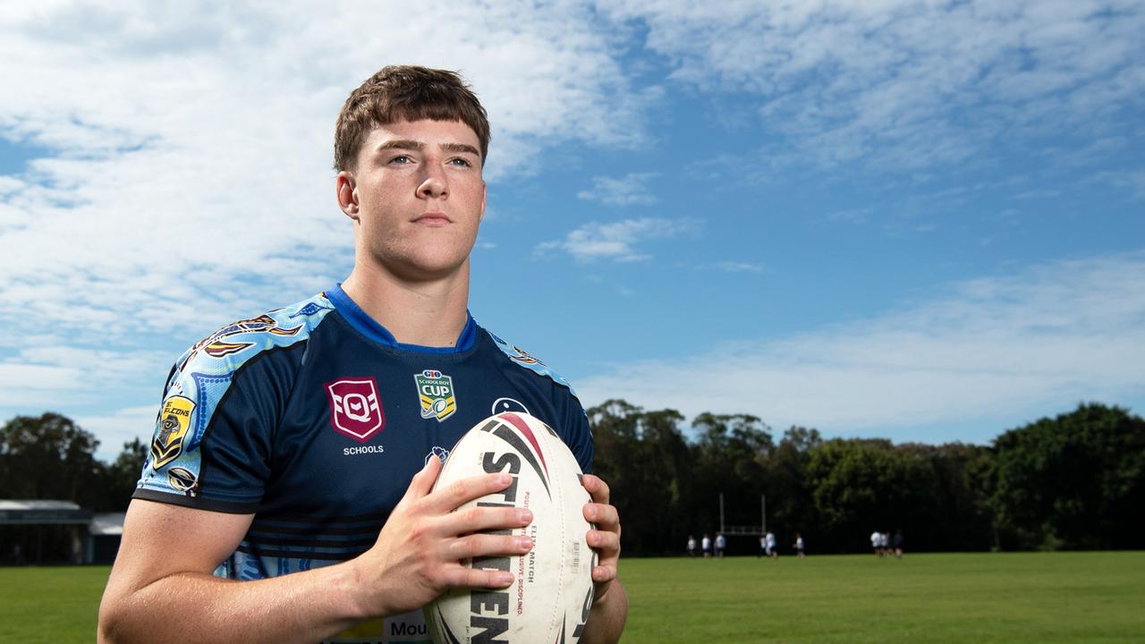 Sunshine Coast rugby league talent Jackson Koina. Picture: Patrick Woods.