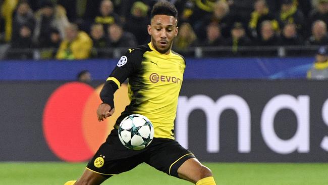 Dortmund's Pierre-Emerick Aubameyang