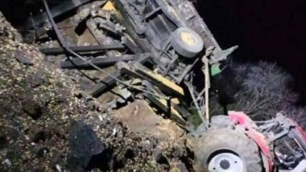 Russian missiles hit Poland, kiling two.