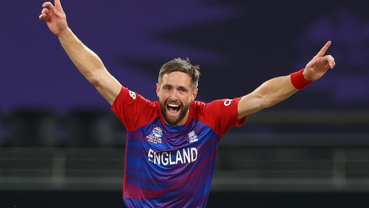 Chris Woakes’ seamers caused huge headaches for Australia’s top order.